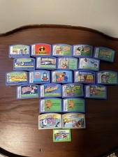 MIXED Lot of 22 Leapfrog Leapster Lmax Games Cartridges Only