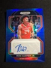 2022 Panini Prizm Draft Picks Basketball Blue Ron Harper Jr. #DP-RHJ