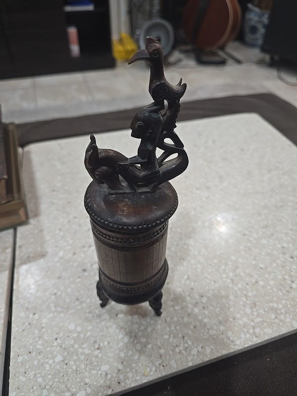 Batak Sumatra Indonesian Tribal Shamanic Carving Antique Artifact vintage 