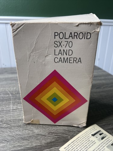 Polaroid SX-70 Land Camera Model 1 Tan W/ Original Box Quick Guide Manual Mint! - Picture 20 of 22