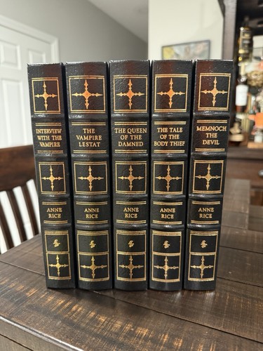 The Vampire Chronicles Easton Press Anne Rice SIGNIERT Interview mit dem Vampir