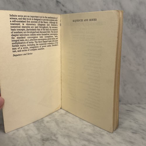 Sequences and Series by J. A. Green - 1958 Library of Mathematics 1970 printing - Picture 5 of 11