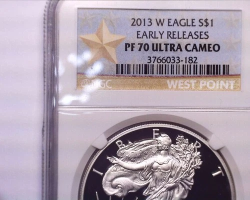 2013-W Proof American Silver Eagle NGC PF70UCAM , Problem free coin!