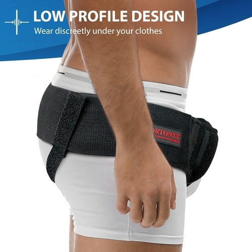 ORTONYX Inguinal Groin Hernia Belt for Men and Women with Removable Compression - Picture 5 of 10