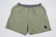 Chubbies Mens Medium The Smoothies 5.5” Green Stretch Swim Gym Short