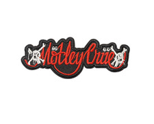 Motley Crue Music Rock Band Concert Patch, Iron On/Sew On