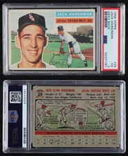 1956 Topps Jack Harshman (Gray Back) #29 PSA 3