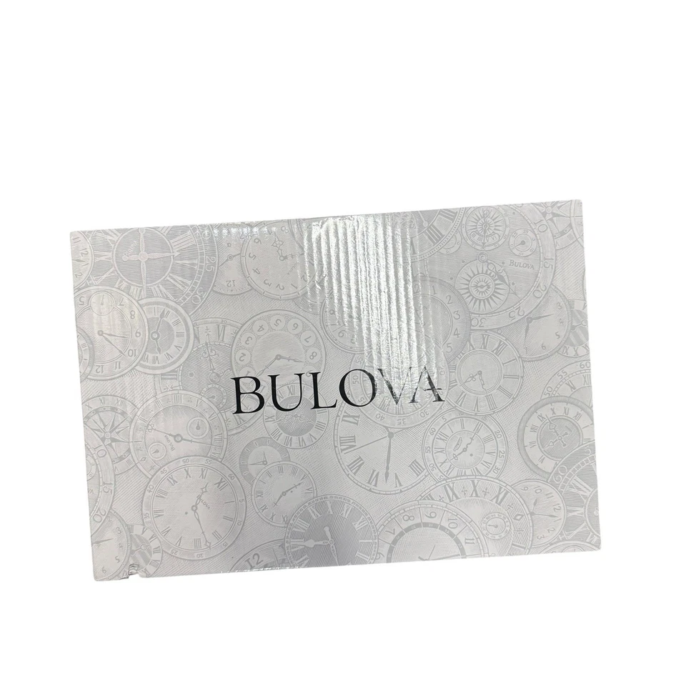 RELOJ DE REPISA BULOVA WESTMINSTER - CHADBOURNE EN ACABADO NOGAL DEL VIEJO MUNDO B1975 Foto 2 de 4