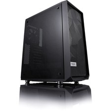 Fractal Design Meshify C Blackout Tempered Glass PCケース CS6884FD-CA-MESH-C-BLO-TG Meshify C — Fractal Design