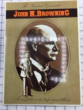 1978 John M. Browning Comic Strip Story Album Hard Cover Commemorative Book