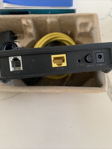 D-Link ADSL2 + Modem Broadband DSL-520B Router Preowned - Picture 11 of 11