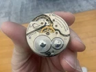 ANTIQUE 1910 HAMILTON 16s 17j 975 MODEL 1 Hunting Pocket Watch Movement RUNS