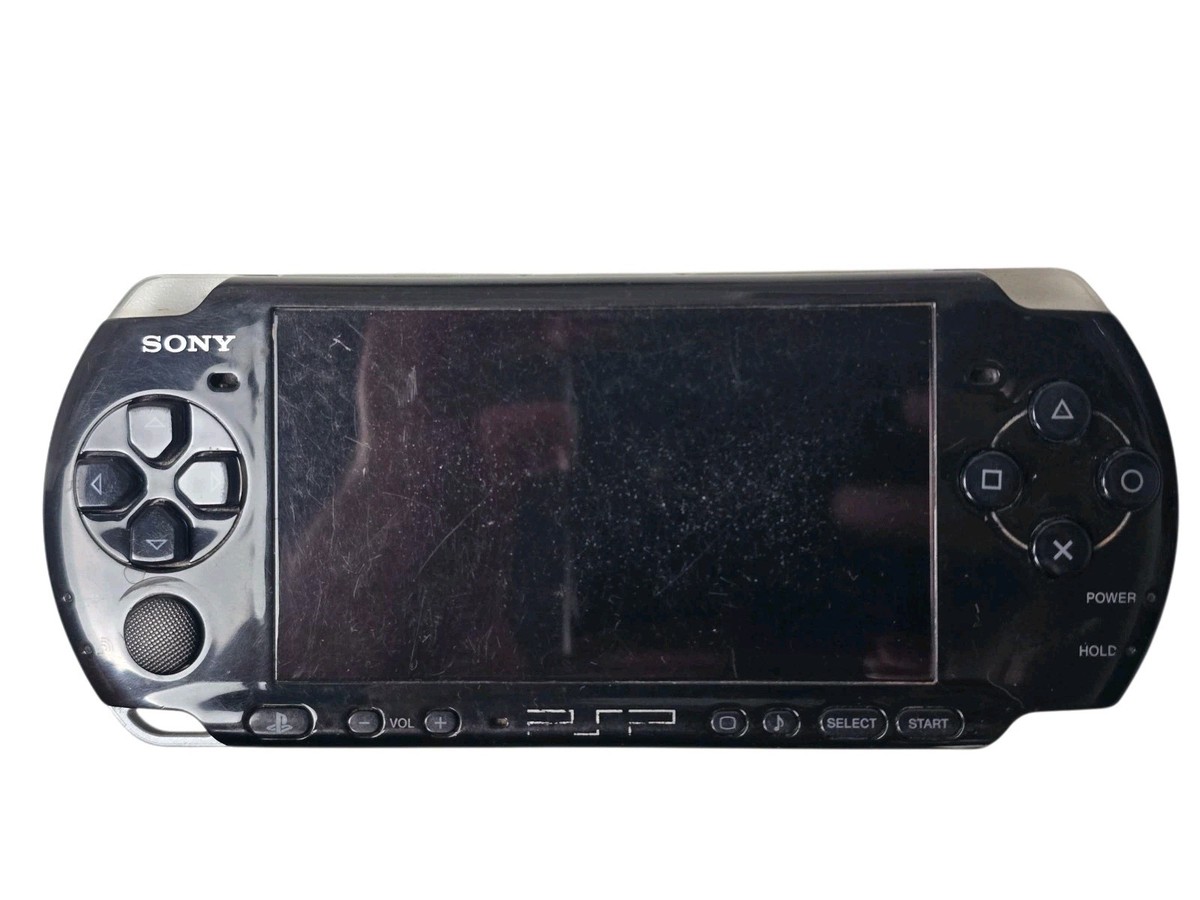 Sony PSP-3001 Piano Black Handheld System Not English *Read
