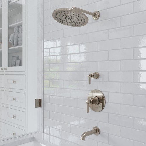 Pfister 016-WN Winter Park Single Handle 3 or 6 Function Diverter - Gold - 第 9/12 張圖片