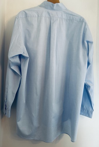 Mackintosh Roma Herren Baumwolle Langarm Hemd Hellblau - Italienisches Design UK XL - Bild 5 von 9