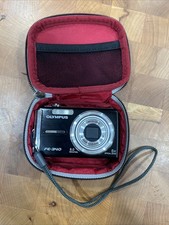Nice Olympus FE-340 8.0MP Digital Camera with battery and lanyard. Works Great