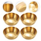  4 Pcs Sauce Pots Dipping Schüsseln Klein Schalen Edelstahlschüssel