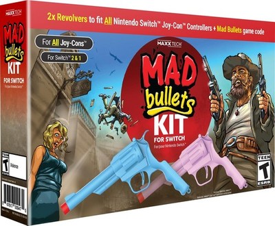 Maxx Tech Mad Bullets Kit - Brand New - Nintendo Switch