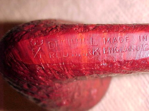 Pipa da fumo DUNHILL vintage RED BARK - FUORI PRODUZIONE - LEGGERMENTE FUMATA - Foto 7 di 10