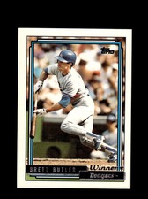 Los Angeles Dodgers Brett Butler #655 Topps Baseball Near Mint or Better top