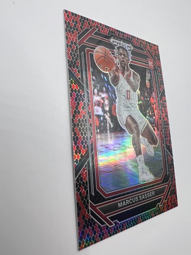2023 Panini PRIZM DRAFT PICKS Marcus Sasser SNAKESKIN SSP CASE HIT RC #30 - Foto 4 di 5