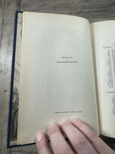 1924 Antique Book "The Writings of Mankind" Egypt, America, England - Bild 14 von 18