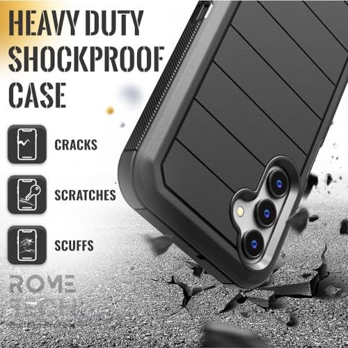 for Samsung Galaxy A15 5G (2024) Case with Belt Clip Holster & Kickstand, - Picture 7 of 7