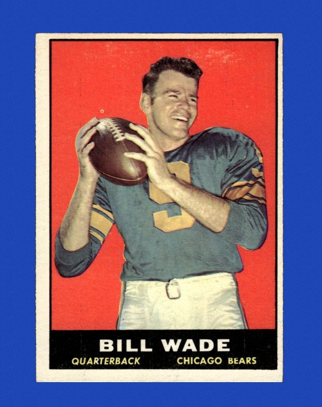 1961 Topps Set-Break # 10 Bill Wade EX-EXMINT *GMCARDS*