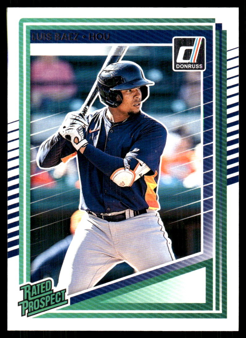 Luis Baez 2025 Donruss #144 Astros FREE SHIPPING StackedPacks