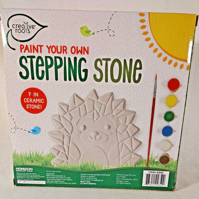 Creative Roots Paint Your Own Mosaic Hedgehog Stepping Stone by Horizon Group
