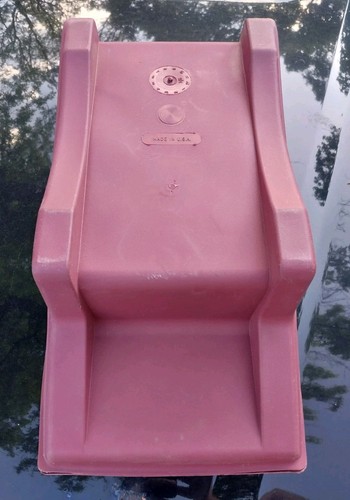 VINTAGE IGLOO LITTLE KOOL REST MAROON GRAY CONSOLE COOLER CUP HOLDER USED ARM - Picture 6 of 8