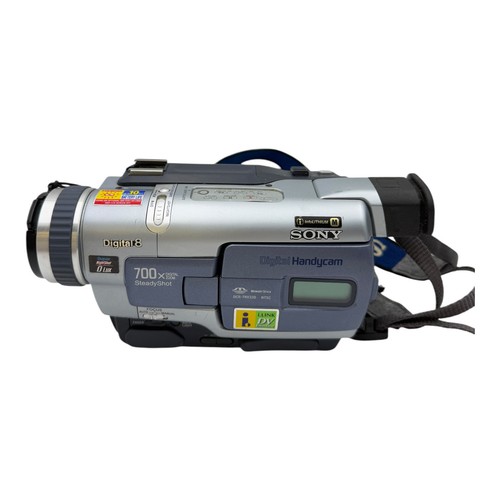Sony Handycam DCR-TRV330 Zoom Digital Digital 8 Pantalla de Video Tiene Descamación Grieta - Imagen 2 de 16
