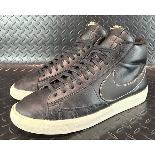 Nike Blazer Pátina Media Oscura Negro Blanco CU6679-001 Hombres Zapatillas Talla 11.5 - Imagen 1 de 8