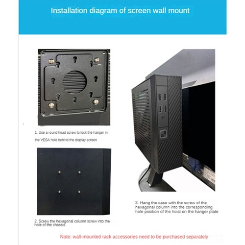 M10 -ITX-ComputergehäUse, HTPC-HostgehäUse, USB2.0-ITX-GehäUse, Industriell8272 - Photo 6/10