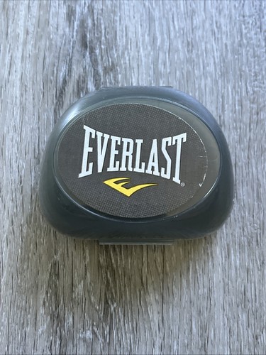 Everlast MMA / Boxing / Sports / Football Mouthguard Case TRANSPARENT SMOKE GRAY - Picture 6 of 8