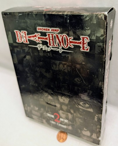 Shonen Jump.DEATH NOTE.DVD Volume 2.Anime.5 discs set.17 Episodes.2006.+inserts - Imagen 1 de 7