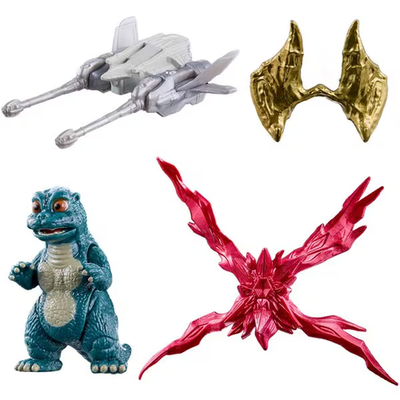 Bandai Godziburst Little Godzilla & Garuda & Parts for Destoroyah