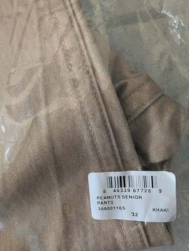 Pantalones Market X Peanuts Snoopy Senior Caqui (Talla 32, Nuevos en Embalaje Original) - Imagen 17 de 17
