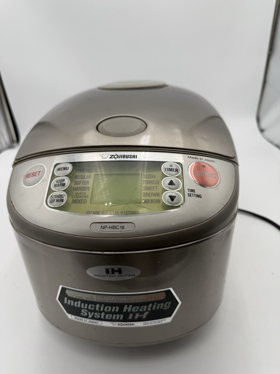 炊飯器 象印 NP-HB18 06年製 シルバー 極め炊き® 圧力IH炊飯ジャー NP-ZX10・18 | 炊飯ジャー | 炊飯