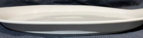 NATURA GODINGER LARGE OVAL SERVING PLATTER CHROME FOOTED SERVING RACK 16" X 11" - Picture 6 of 9