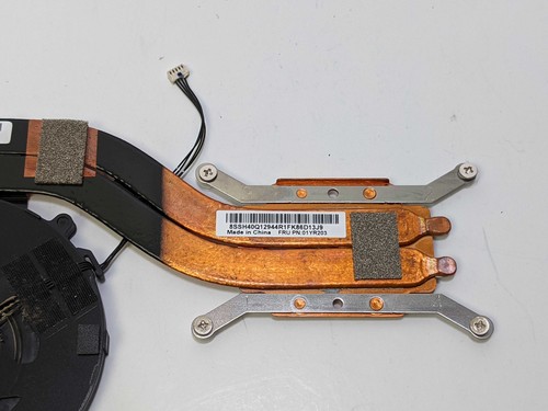 Lenovo X1 Carbon 6th Gen Cooling Fan w/ Heatsink 01YR203 AT16R001NU0 - Afbeelding 14 van 16
