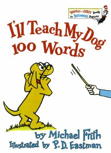 I'll Teach My Dog 100 Words - hardcover, 9780394826929, Michael Frith, new - Picture 1 of 1