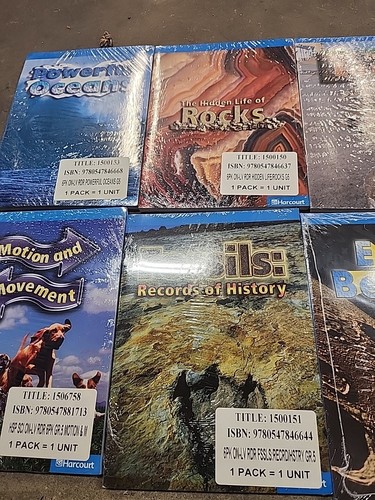 36 New Harcourt Leveled Readers Grade 5 Science Homeschool Books Classroom Set - Picture 3 of 4
