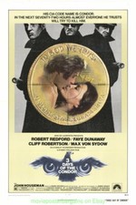 THREE DAYS OF THE CONDOR MOVIE POSTER Robert Redford 11x17 W Hard Plastic Holder