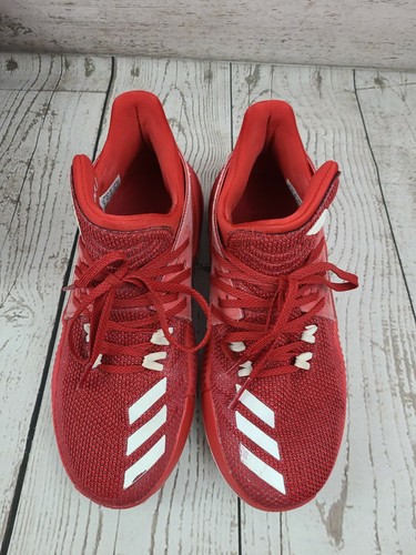 Scarpe da basket Adidas Donna 3 uomo taglia 6 Damian Lillard Boost rosse - Foto 7 di 12