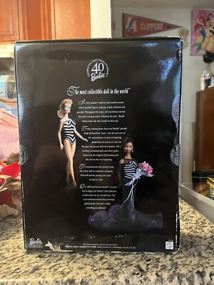 40th Anniversary Barbie　お値下げしました。 Barbie 40th Anniversary Collector Edition w/ Black Dress