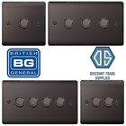 BG Black Nickel Trailing Edge LED Dimmer Switch NBN81 NBN82 NBN83 NBN84 2 Way
