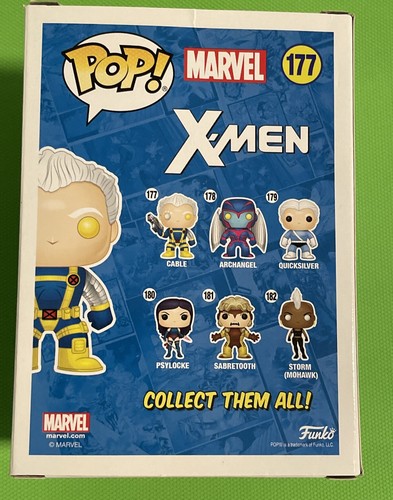 Funko X-Men CABLE Pop! Marvel Figure #177  - Picture 3 of 6