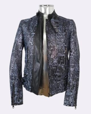 DIESEL Black Gold Leather Jacket ライダース Diesel Black Gold leather jacket . size 38 | eBay