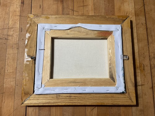 Vintage Sailboat Painting Original Art Seascape Boat Nautical Framed 13 X 10 - Picture 7 of 10